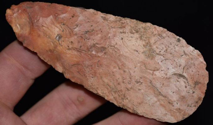 4 3/8" Extremely Colorful knife, found by Jack Baker, (1 of 8)