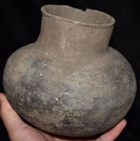 6" Tall short neck Mississippian Water Bottle, St. (1 of 10)