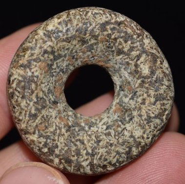 1 1/2" Perforated discoidal, collection of Wes and Mary (1 of 5)