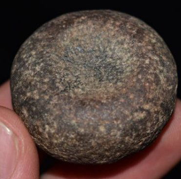 1 1/2" Discoidal, Purple Hardstone, collection of Wes (1 of 5)