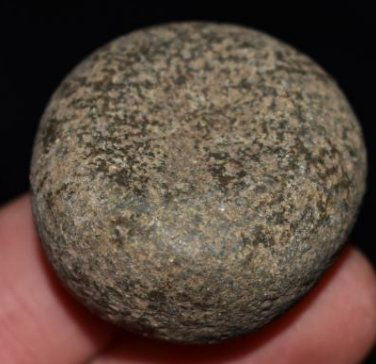 1 3/8" miniature discoidal, collection of Wes and Mary: 1 3/8” miniature discoidal, collection of Wes and Mary Ingram, Freeburg, IL