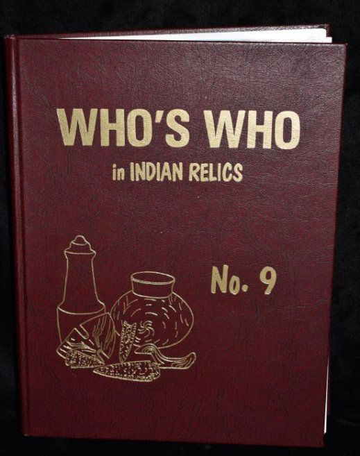 Who’s Who in Indian Relics #9, Book, 1996, Weidner (1 of 3)