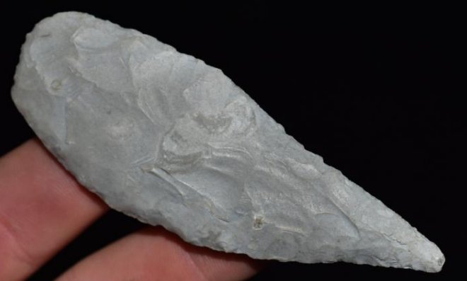 3 3/4" Knife, Florence Chert, Riley County Kansas, (1 of 6)