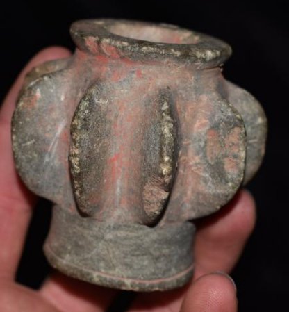 2 3/4" Tall Mace War Club Head, Pre Columbia, Fine (1 of 6)