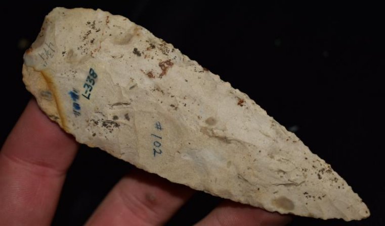 4 3/4" Beveled Cobbs Knife, Missouri, Ex Liesman (1 of 6)