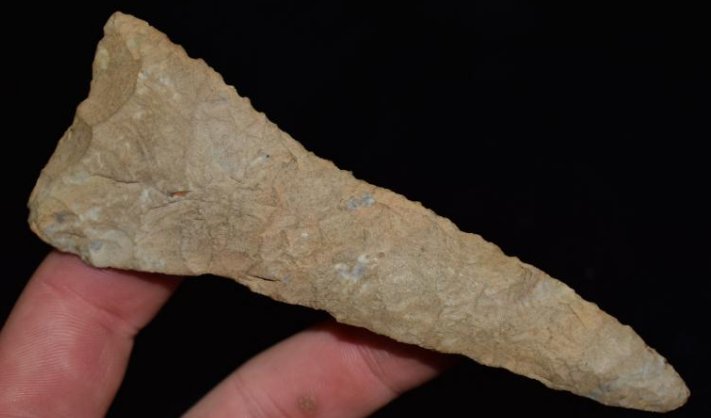 5" Beveled Cobbs Blade, Fort Payne, Tennessee, Nice (1 of 6)