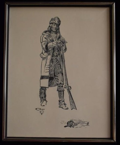 Framed Print by Charles M Russell Framed Dimentions 11 (1 of 7)