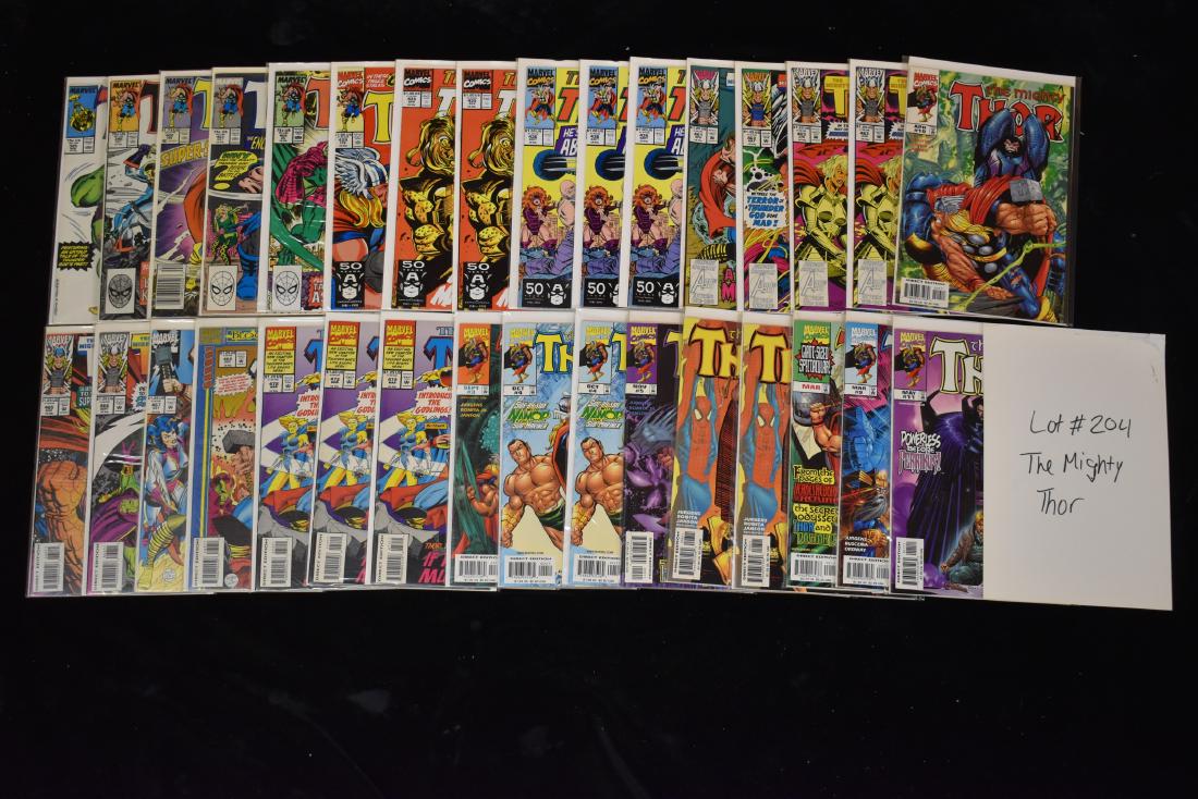 32 Issues of The Mighty Thor Comic Book Lot: 32 Issues of The Mighty Thor Comic Book Lot