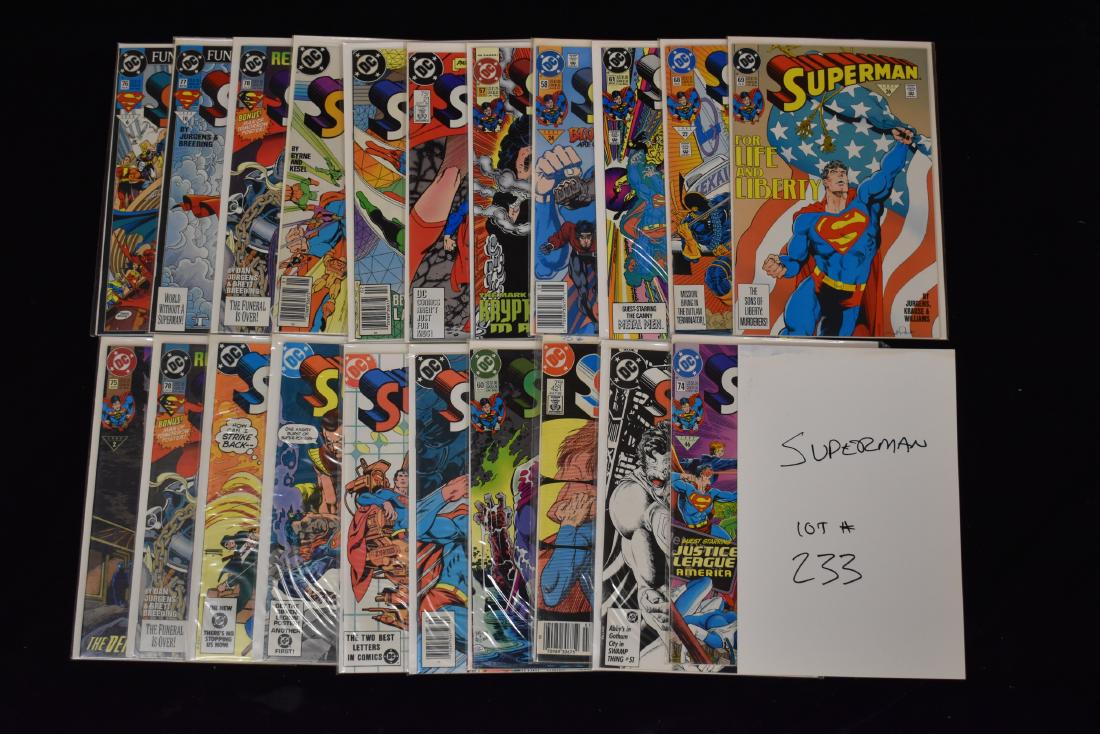 21 Issues of Superman Comic Book Lot: 21 Issues of Superman Comic Book Lot