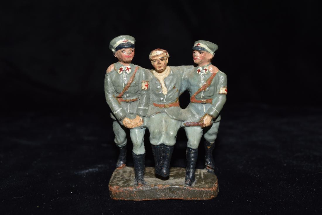 Elastolin Wounded Soldier Toy Germany WWI Era (1 of 6)