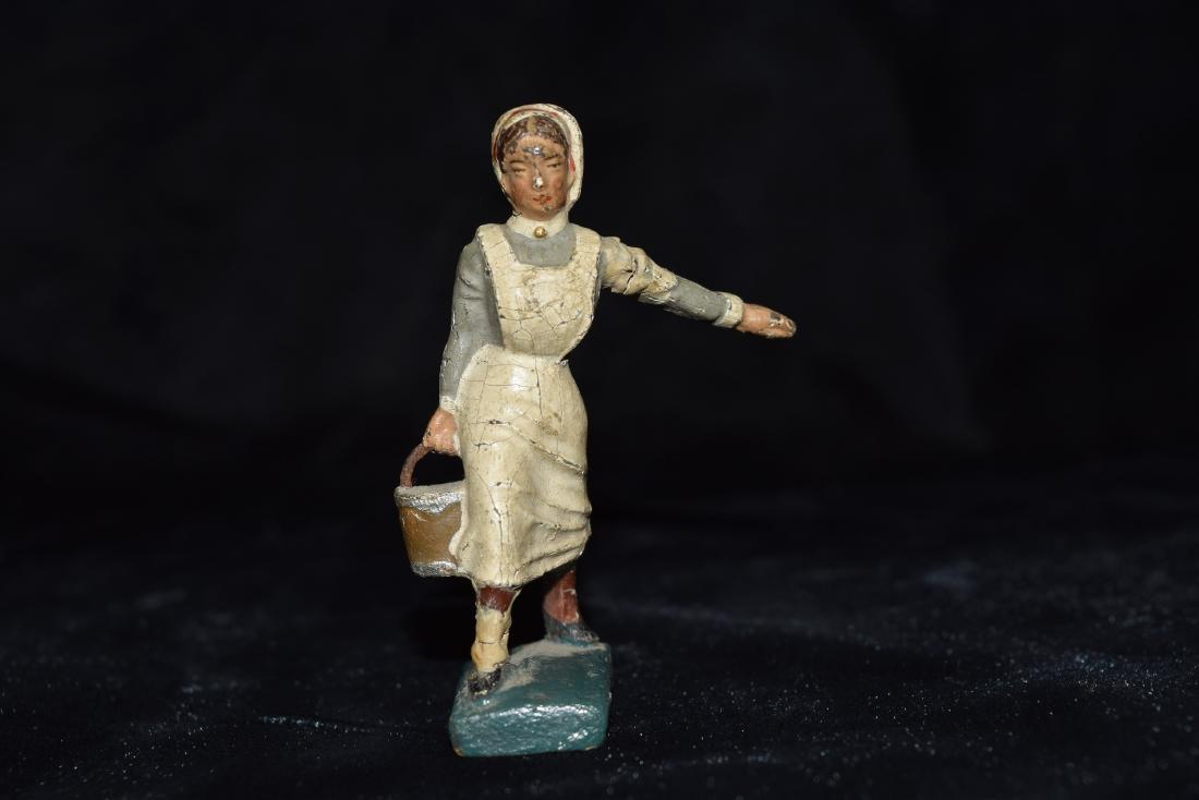 Lineol Nurse Toy Germany WWI Era: Lineol Nurse Toy Germany WWI Era