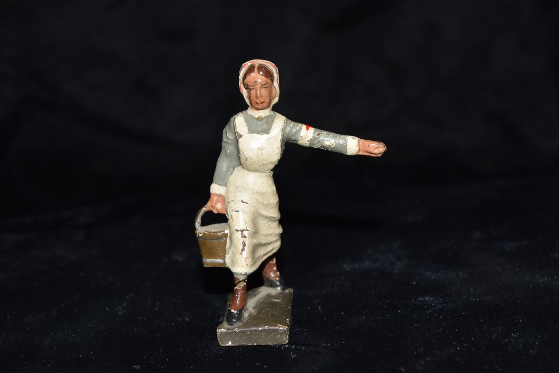 Lineol Nurse Toy Germany WWI Era: Lineol Nurse Toy Germany WWI Era
