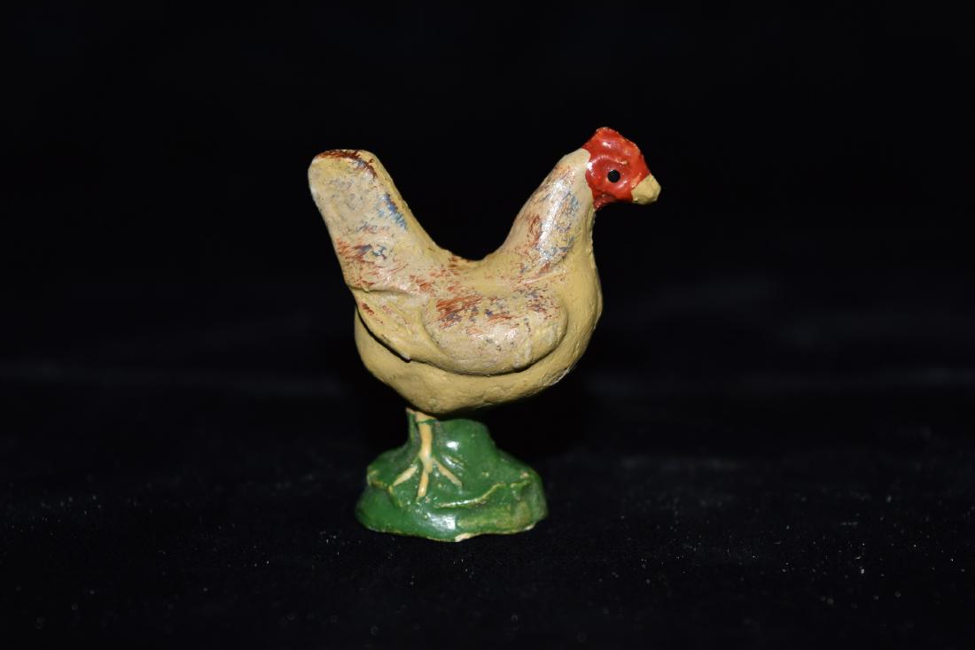 Elastolin Chicken Toy Germany WWI Era (1 of 6)