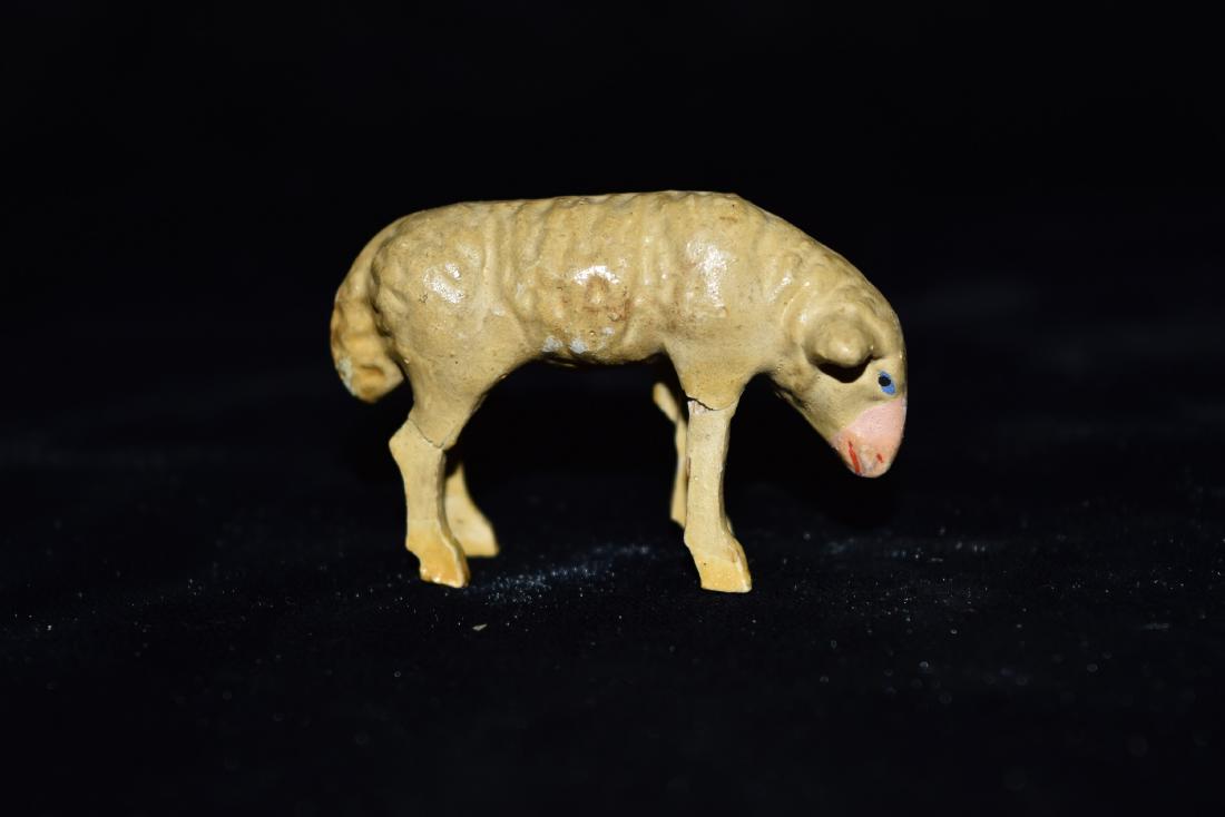Elastolin Sheep Toy Germany WWI Era (1 of 6)