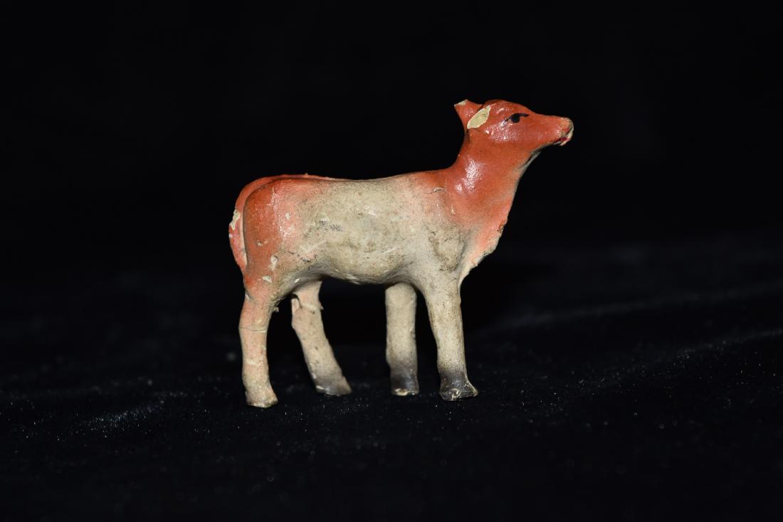 Elastolin Female Cow Toy Germany WWI Era (1 of 8)