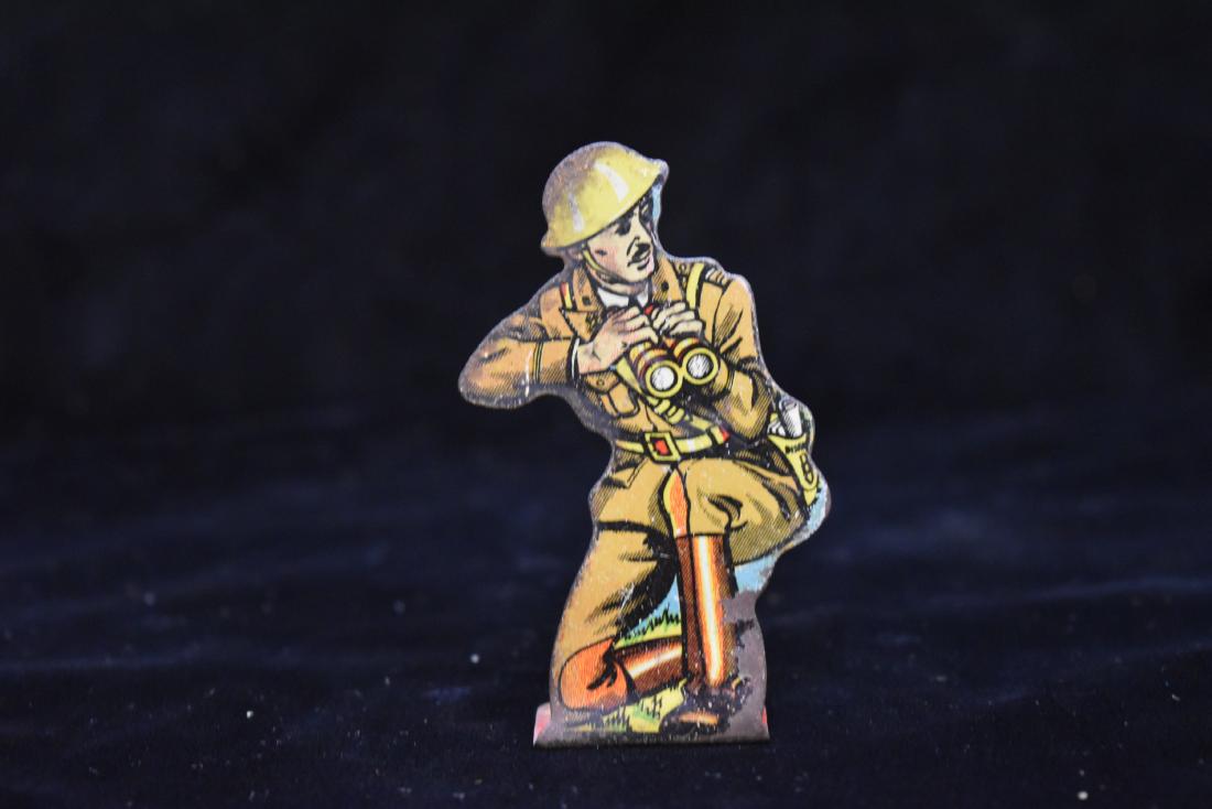 Marx Tin Soldier Infantry Captain Toy USA WWI Era (1 of 4)