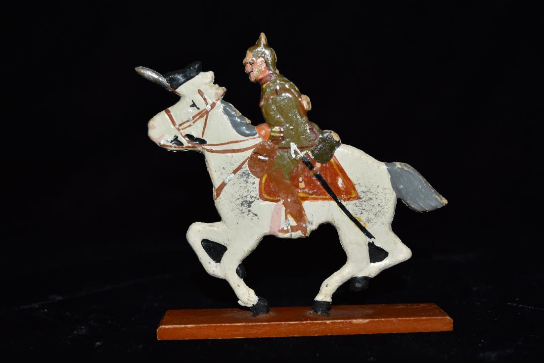 Clauss Wooden WWI German Soldier on Horse Toy Germany (1 of 5)