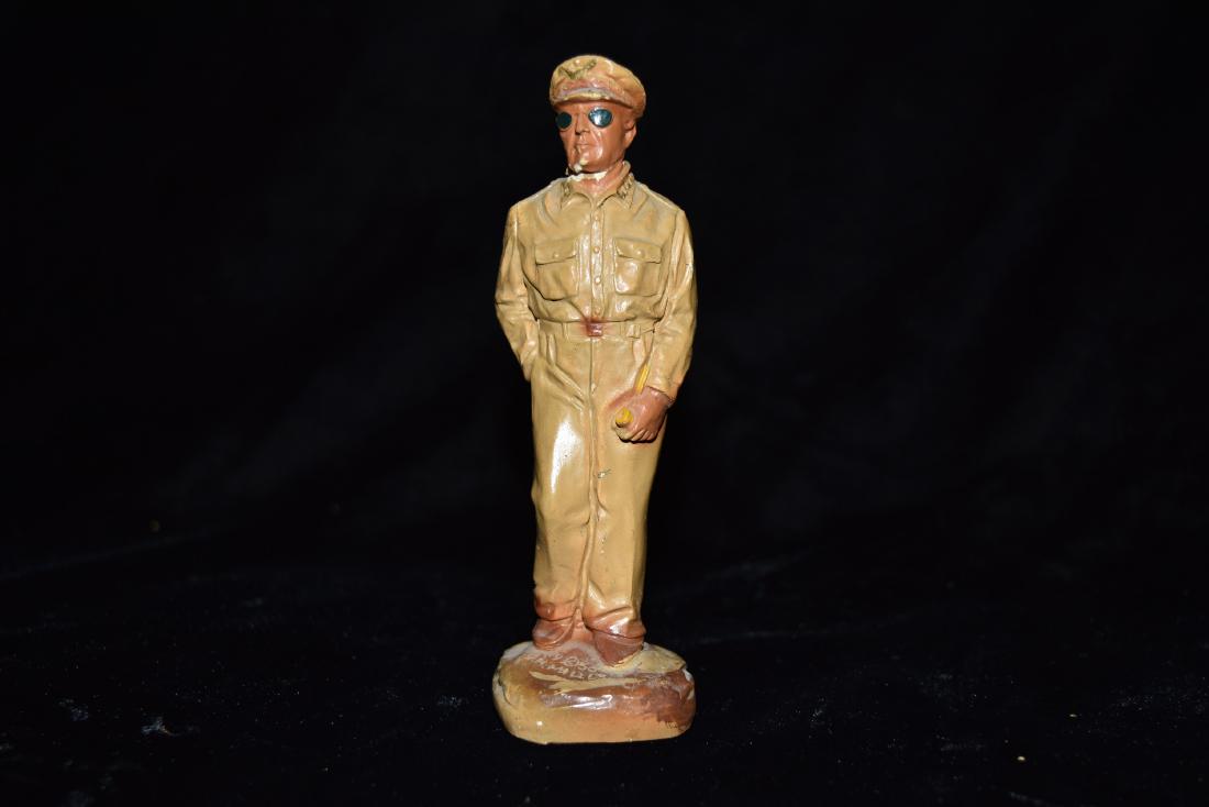J H Miller Plaster WWII General McArthur Toy US 1950 (1 of 6)