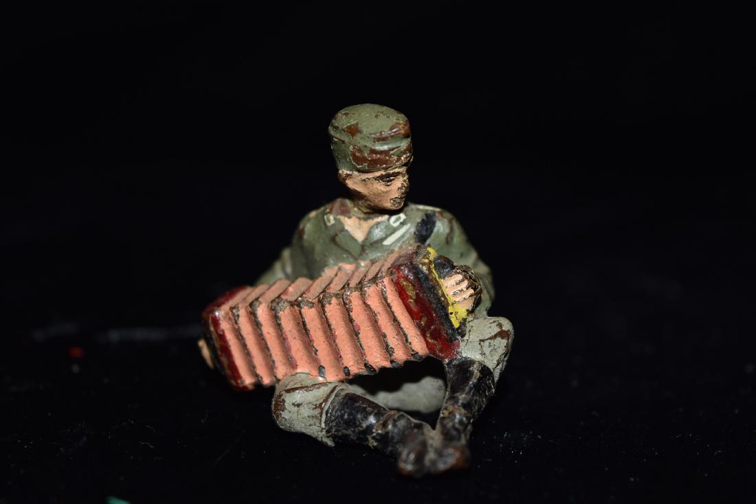 Elastolin WWII German Soldier Playing Accordian Toy (1 of 6)