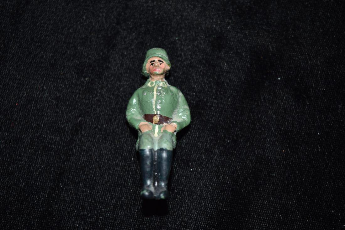 Elastolin Soldier Sitting Toy Germany Early 20th (1 of 5)