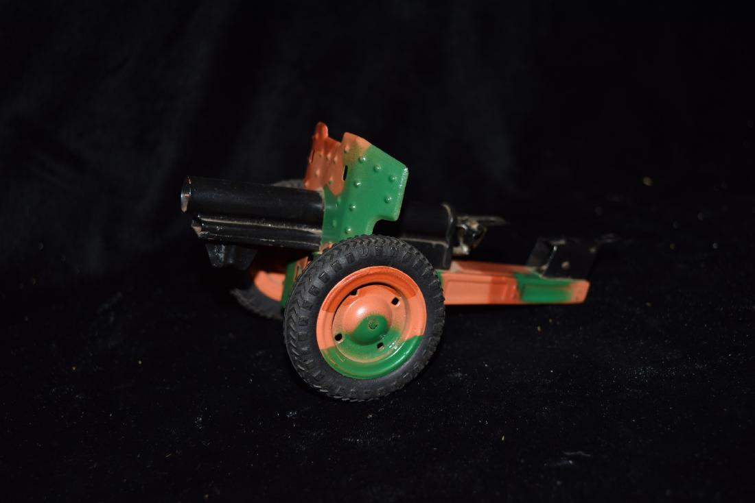 Metal Artillery Canon Spring Loaded Toy Germany (1 of 7)