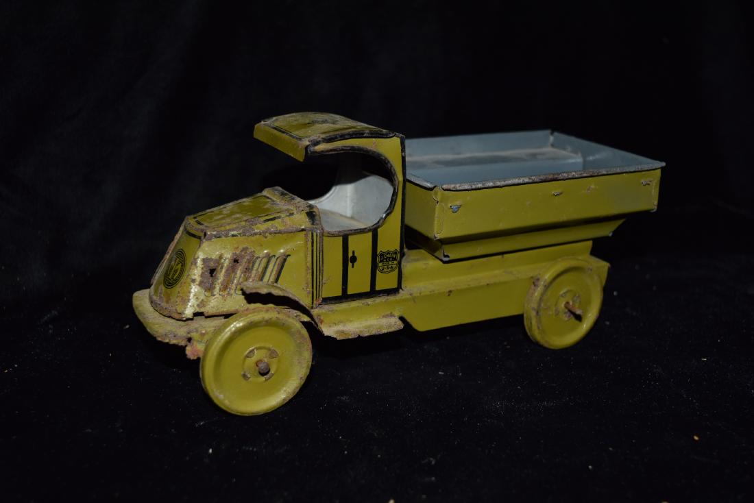 J. Chein Metal Troop Transport Military Truck Toy USA (1 of 7)