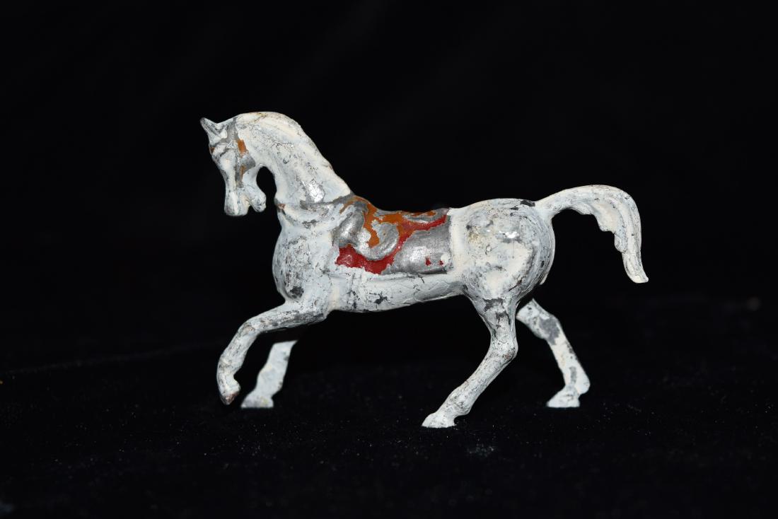 Lead/Tin Cavalry Military Horse Toy European Mid/Early: Lead/Tin Cavalry Military Horse Toy European Mid/Early 20th Century