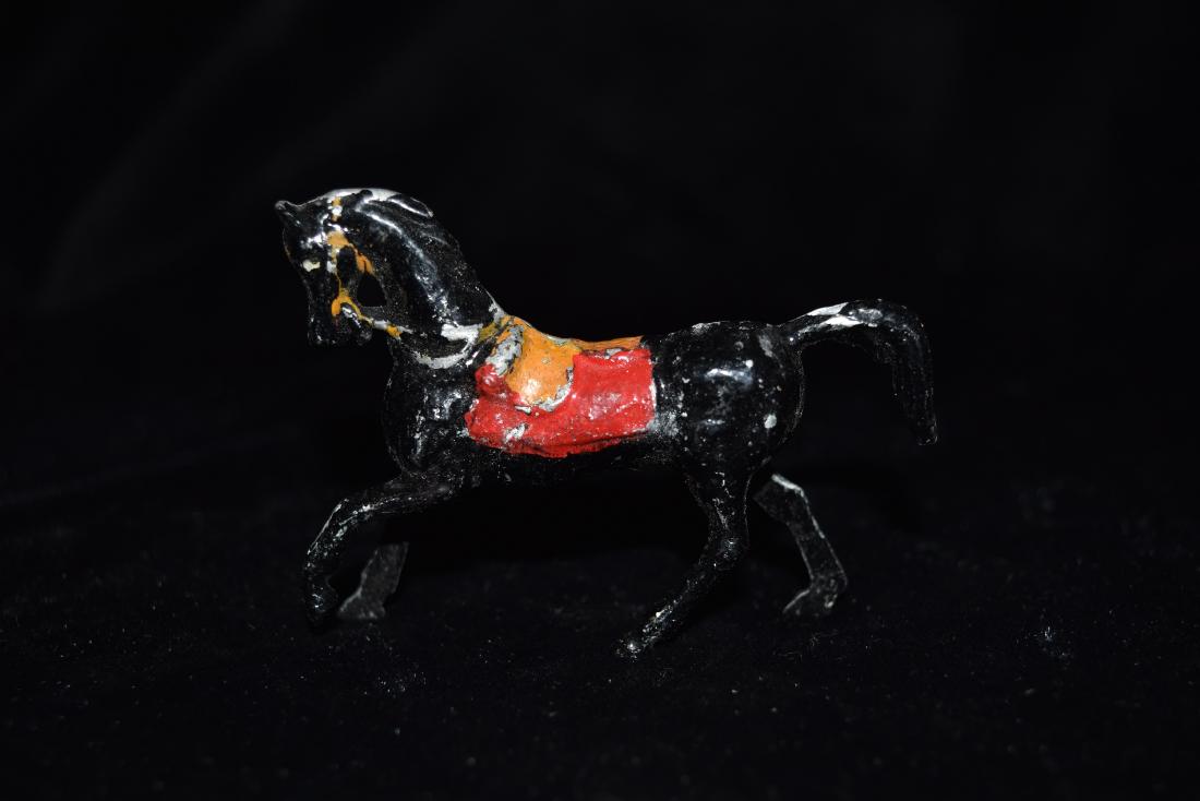 Lead/Tin Cavalry Military Horse Toy European Mid/Early: Lead/Tin Cavalry Military Horse Toy European Mid/Early 20th Century
