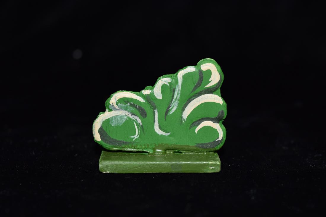 Wood Bush Cutout Handpainted Toy Germany Mid 20th (1 of 5)