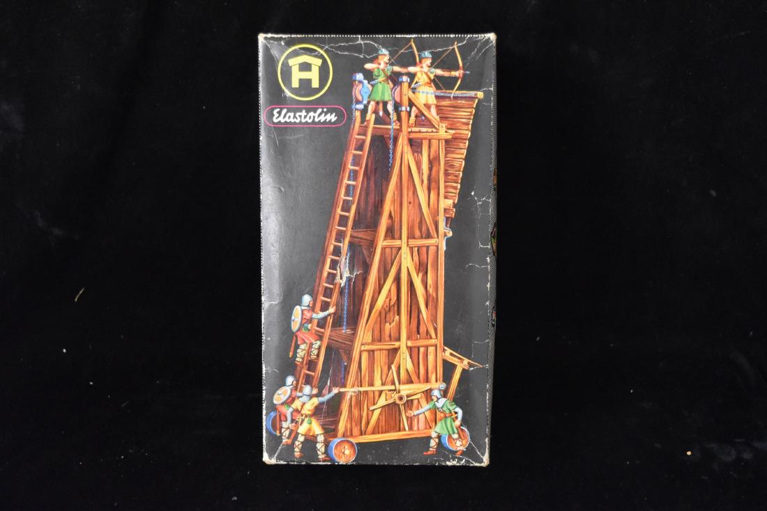Elastolin Medieval Ladder Tower & Carts with Different (1 of 7)