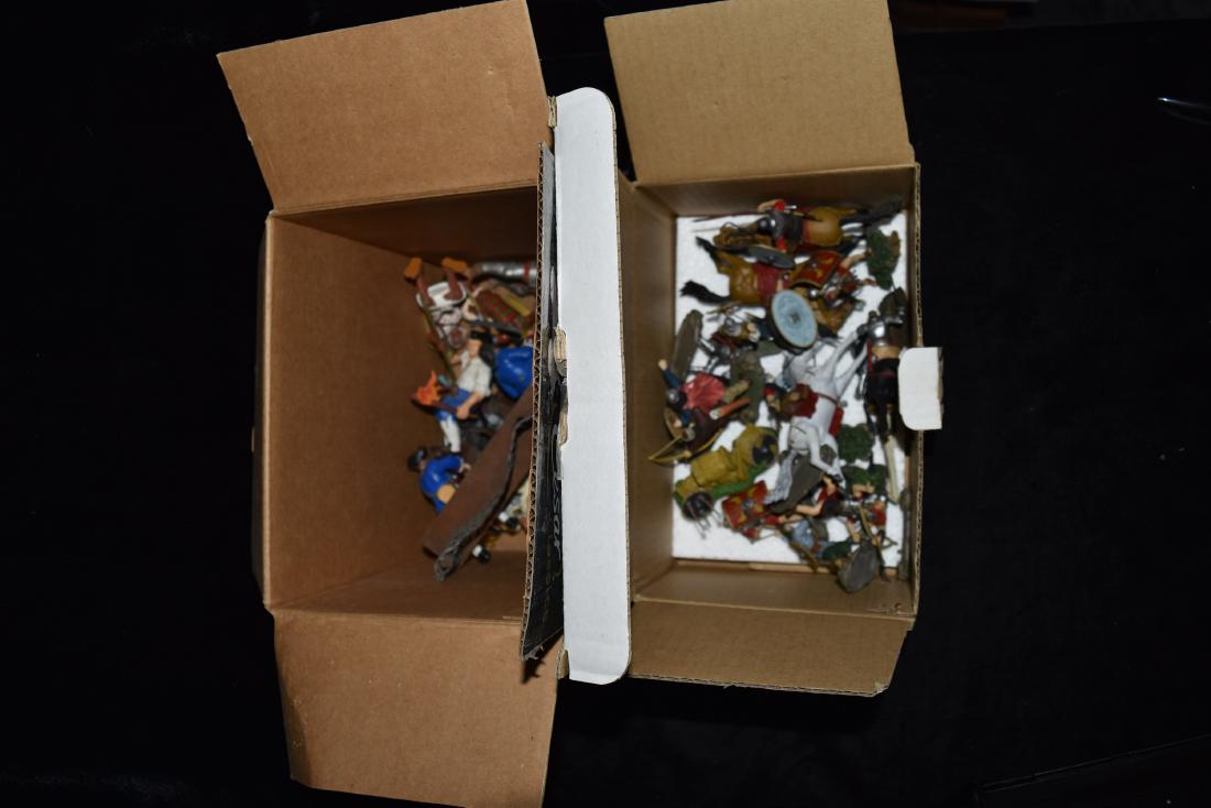 Lot of Assorted Plastic Toy Soldiers  (Pirates, Romans, (1 of 3)