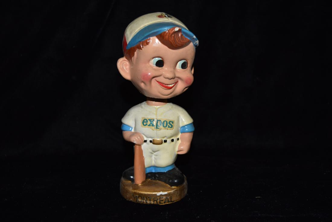 Bobblehead Gold Base 1960's Japan Montreal Expos (1 of 10)