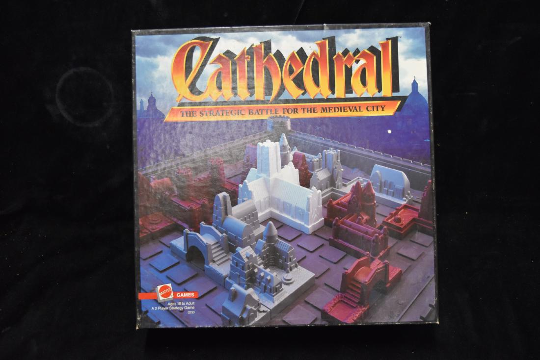 Cathedral Strategic Battle Boardgame Vintage Complete (1 of 4)