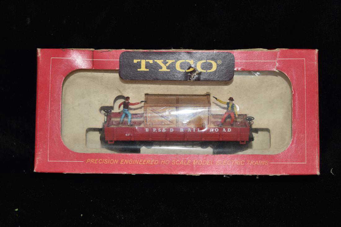 Tyco Ho Scale Electric Train 1860 Platform Car With