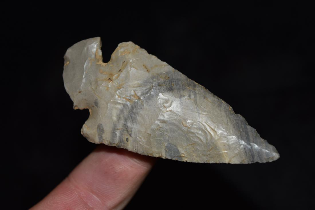 3 1/4" Dovetail Cobdon flint great bullseye St. Charles (1 of 5)