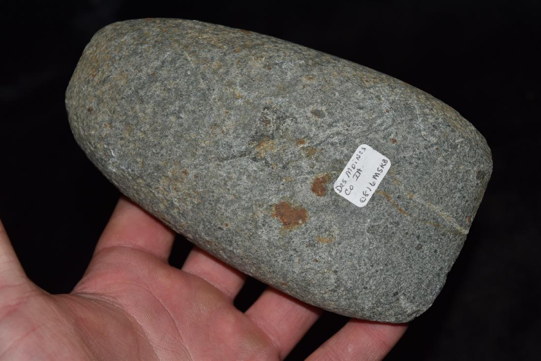 6 " stone celt Des Moines county IA (1 of 6)