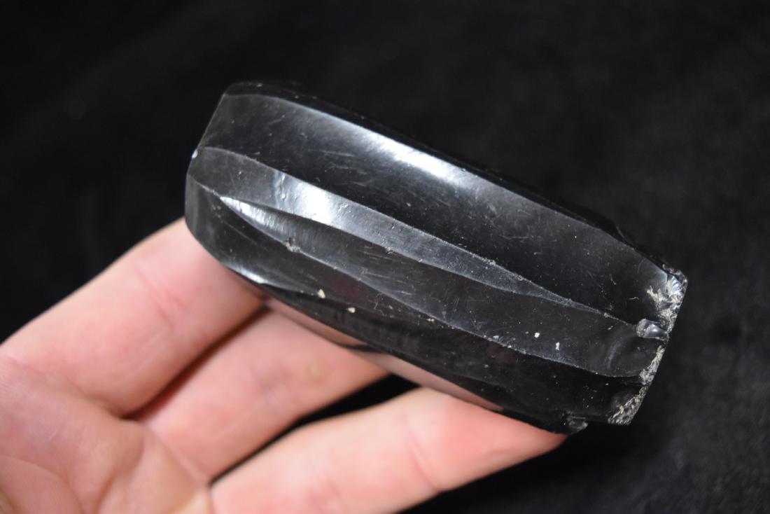 3 1/2" Obsidian Core Pre-Columbian, Ex Glenn Leesman (1 of 7)