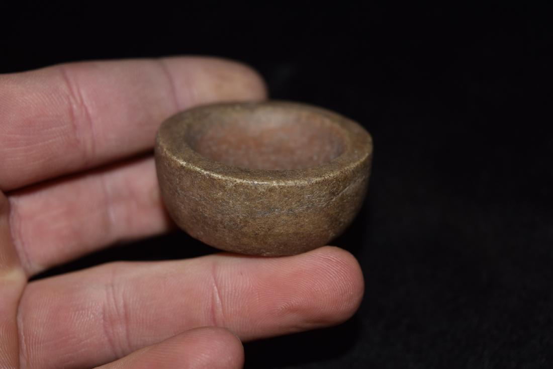 1 3/4" Diameter Stone Bowl or Cone, Pre-Columbian Inca (1 of 5)