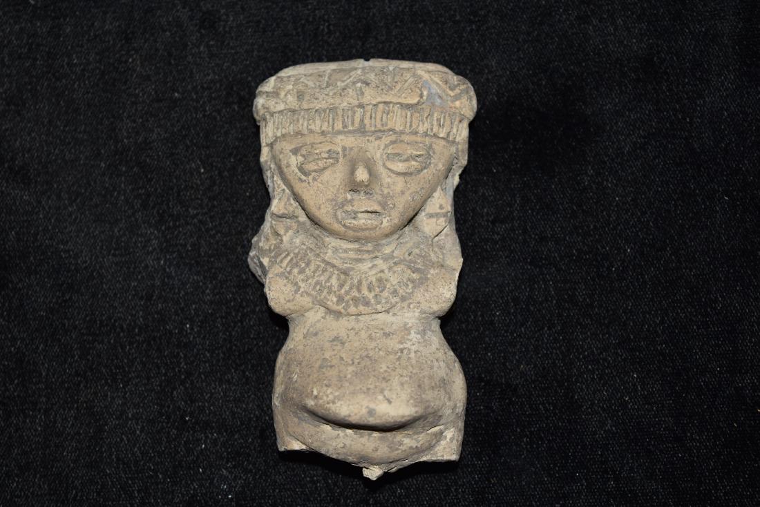 3 1/4" Tall Pre-Columbian Effigy Pottery (1 of 5)