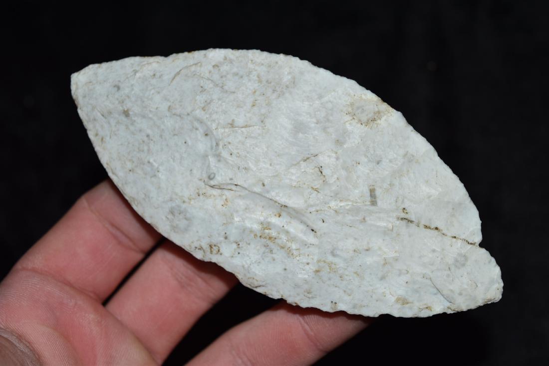 5 1/8" Ovoid Knife, Paleo, Knute, Iowa (1 of 5)