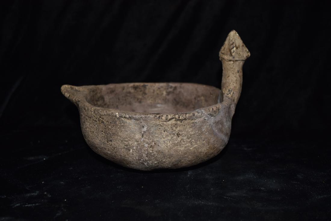 Maze Corn God Effigy Pottery Bowl, Lee Co Arkansas, (1 of 9)