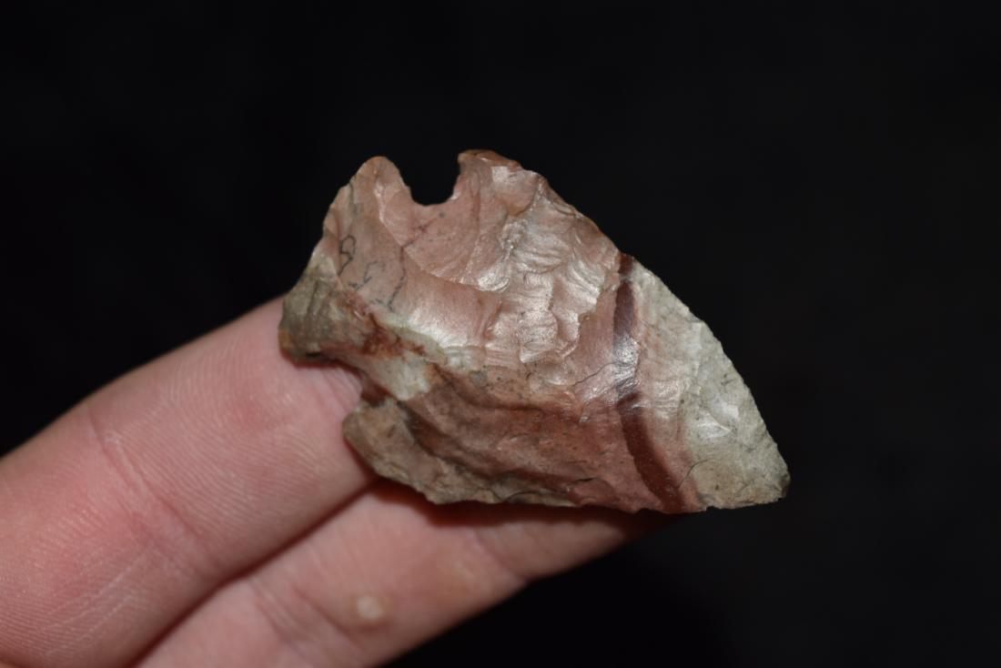 2" Flint Ridge Woodland Point, Super colors, Found Near (1 of 5)