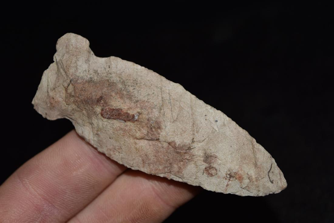 Creek Find, Godar Point, 3 1/4 x 1 1/8", Morgan Co, IL (1 of 5)