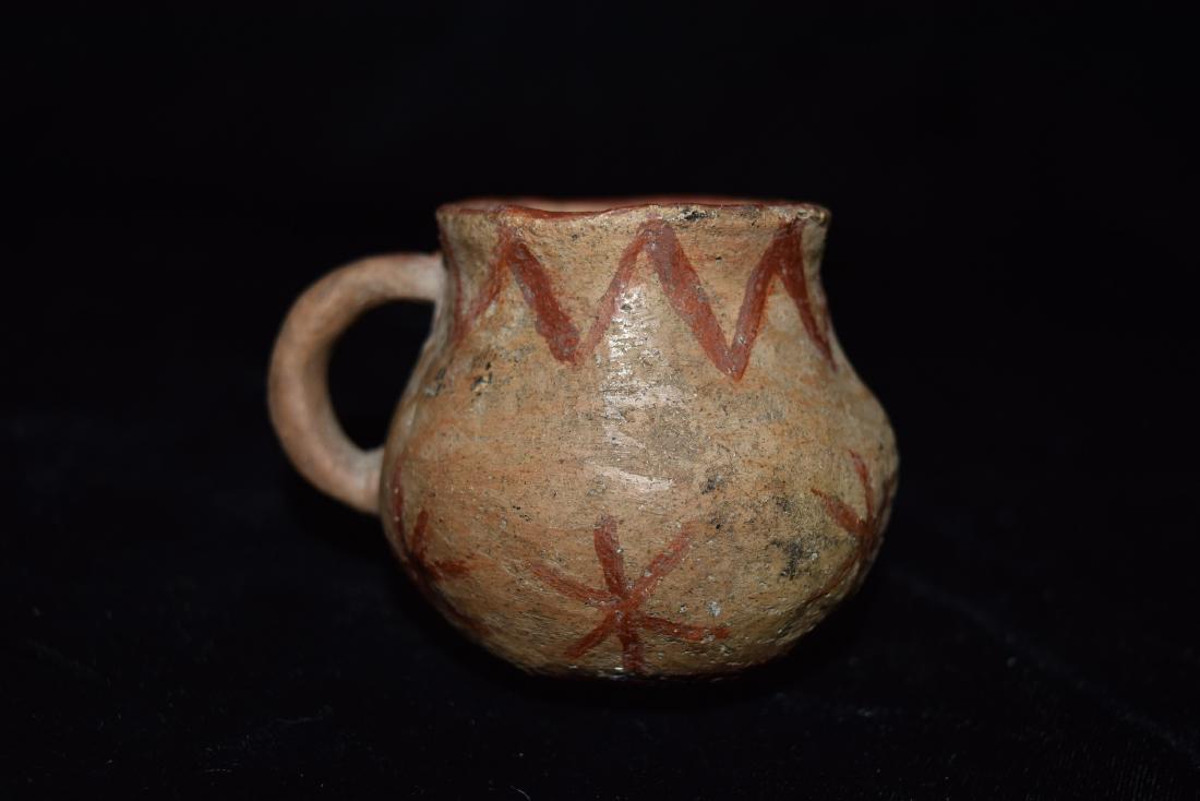 2 1/2" Mini Painted Pottery Vessel, Southwest (1 of 7)