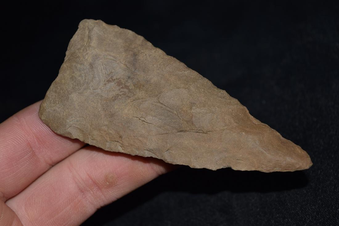 3 3/4" Paleo Knife, Ground base. Milesburg Centre Co (1 of 5)