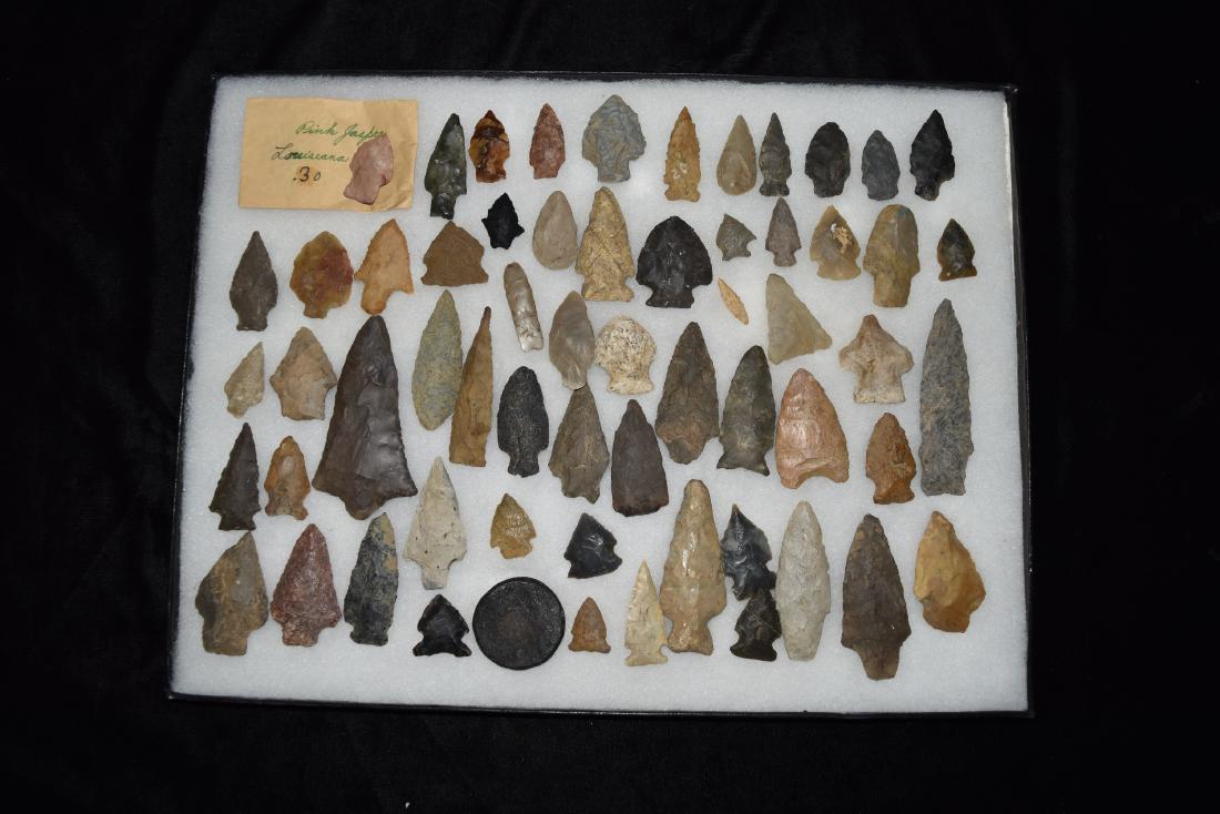 Nice Lot of East Coast Arrowheads (1 of 6)