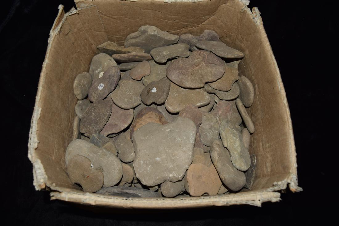 Box Full of Stone Net Weights, Pennsylvania (1 of 9)