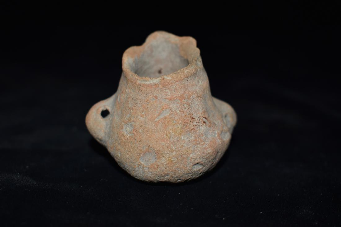 Pre Columbian Miniature Faceless Head Pot, 2" Wide, 1 (1 of 6)