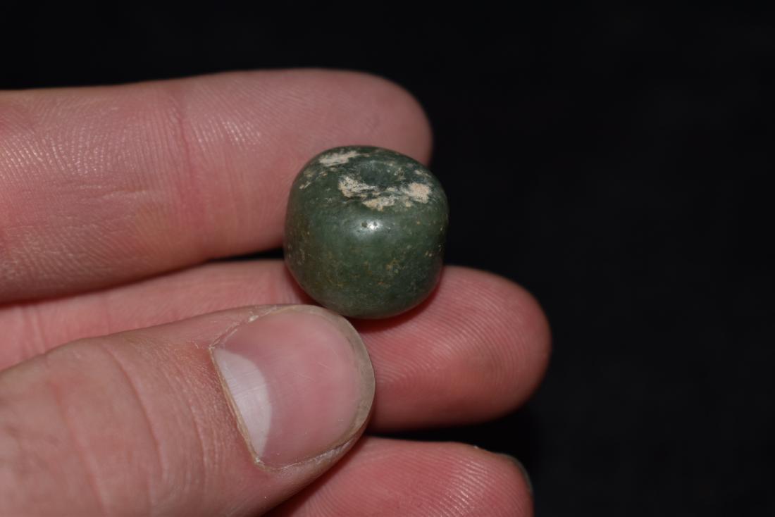 Large Round Jade Bead 1/2" x 1/2" (1 of 5)