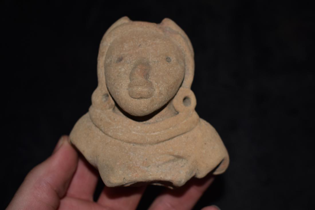 Pre Columbian Head 3 3/4" (1 of 5)